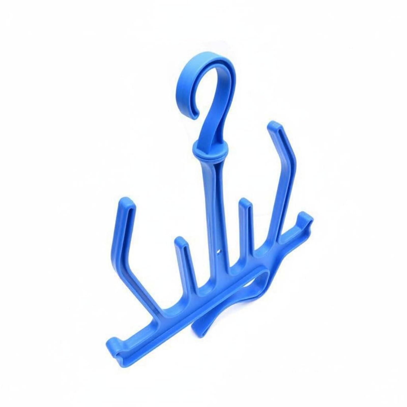 PP Hanger Cintre Plongée Support Combinaison Porte-Accessoires Corps Large Préserve la Forme Polypropylène Haute Résistance Rotation 360° Drainage, Bleu