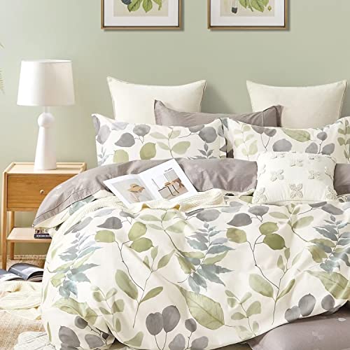 Essina Duvet Cover Set – 3 Pcs Double Duvet Set – Double Duvet Cover and Pillow Sham – Double Duvet Set Cotton 620 Thread Count– Soft Cotton Bedding – Luxurious Bed Cover – Watercolour