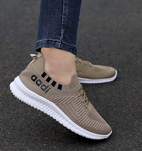 Image of AADI Men's Mesh & Knitted Outdoor Casual Shoes