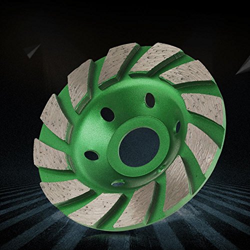 4" Concrete Turbo Diamond Grinding Wheel Cup Wheel Disc Grinder For Angle Grinder #TOP6