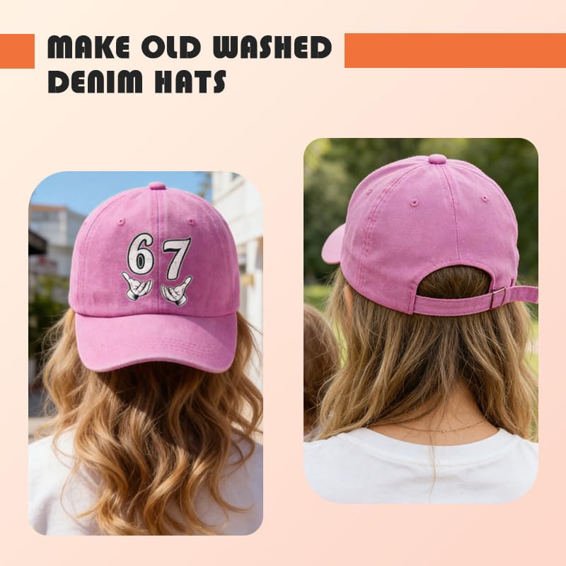 Gorra vintage número 67 para cumpleaños miniatura 2