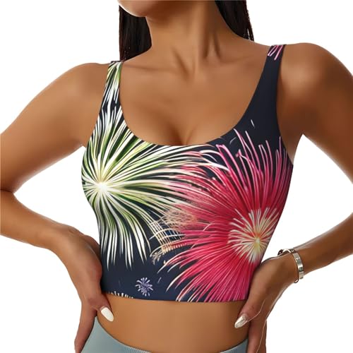 Chaleco deportivo para mujer HYTTER Splendid con estampado de fuegos artificiales
