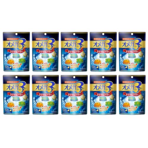 y܂ƂߔzIK3vX DHA EPA Tvg 120i30jb΍ɁbEmE-m_Er^~EzbK{b_ NT|[g Tv (3/5/10) (10܃Zbg)