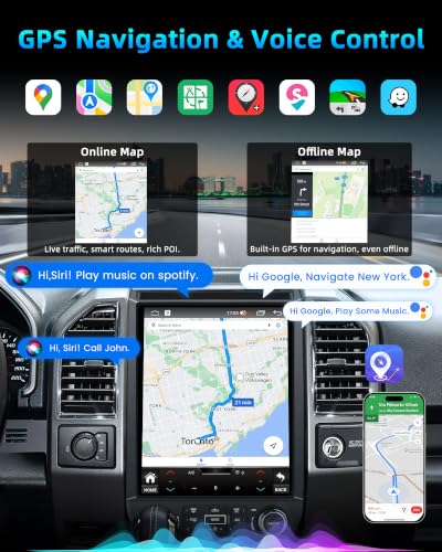 Image of [8Core 4GB+64GB] Car Radio for Ford F150 2015 2016 2017 2018 2019