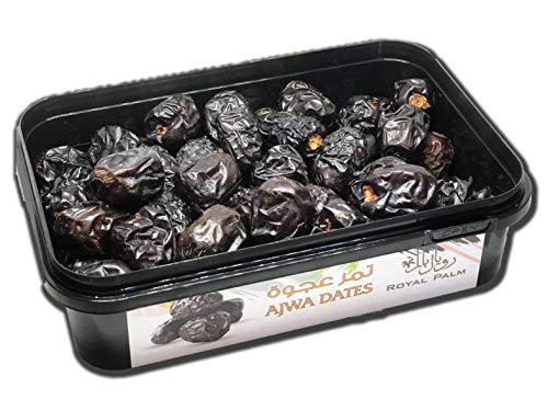 Al Madina Ajwa Dates - Premium Quality 16 oz (1 lb) - 454 g - Thumbnail 2