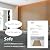 Art3d 4 Pieces 94.5" x 7.9" Acoustic Slat Wood Wall and Ceiling Panels,Fluted Modern Sound Absorbing Panels, Teak
