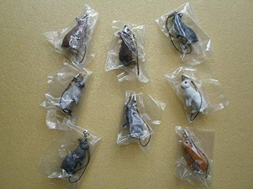 ウサギ マグネット8種+ストラップ8種＝全16種類 NTC