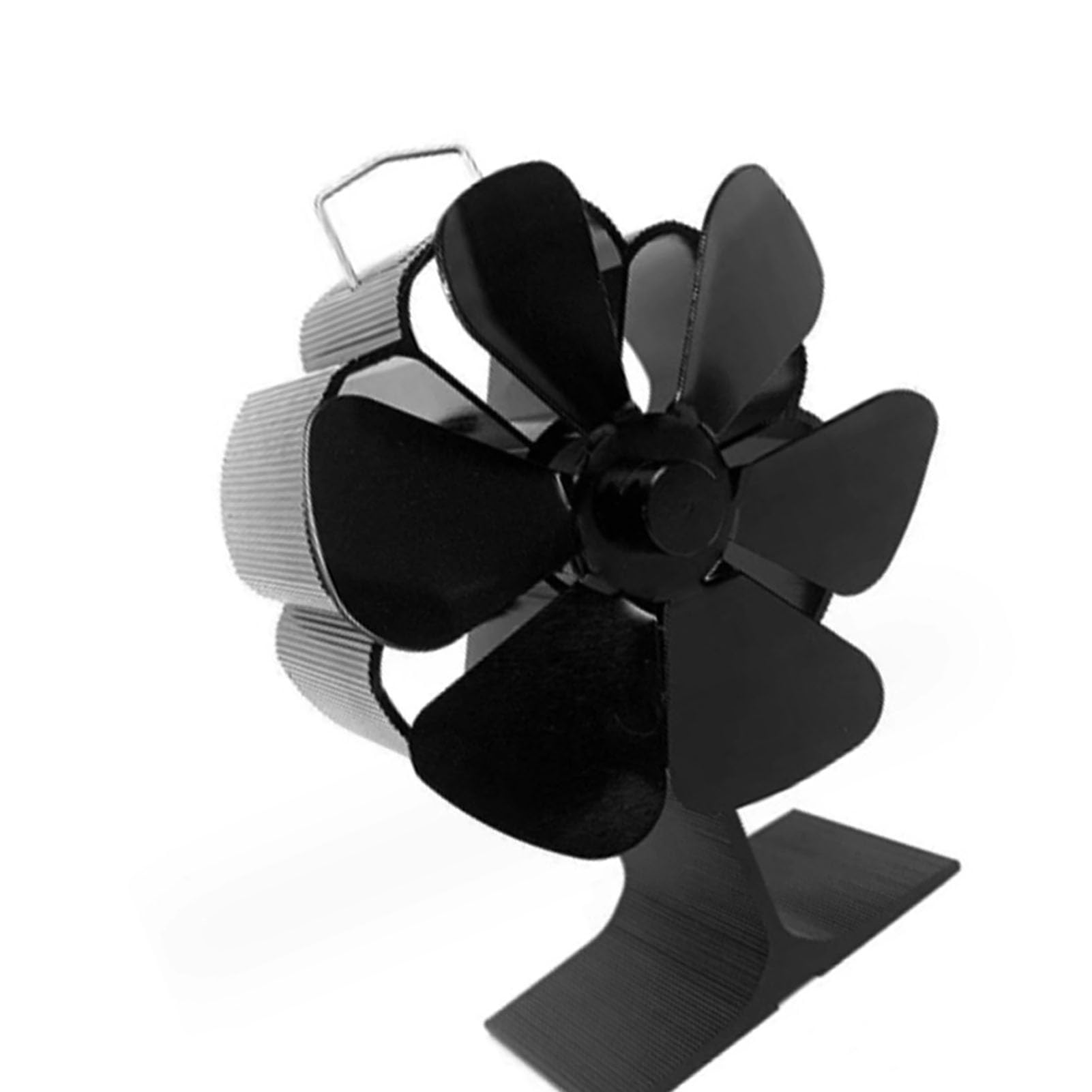 Ventilatore per Caminetto Alimentato a Calore, Distribuzione del Calore Efficiente e Silenziosa in Lega di Alluminio Fino a 482F per Uso in Stufe a Legna e Caminetti