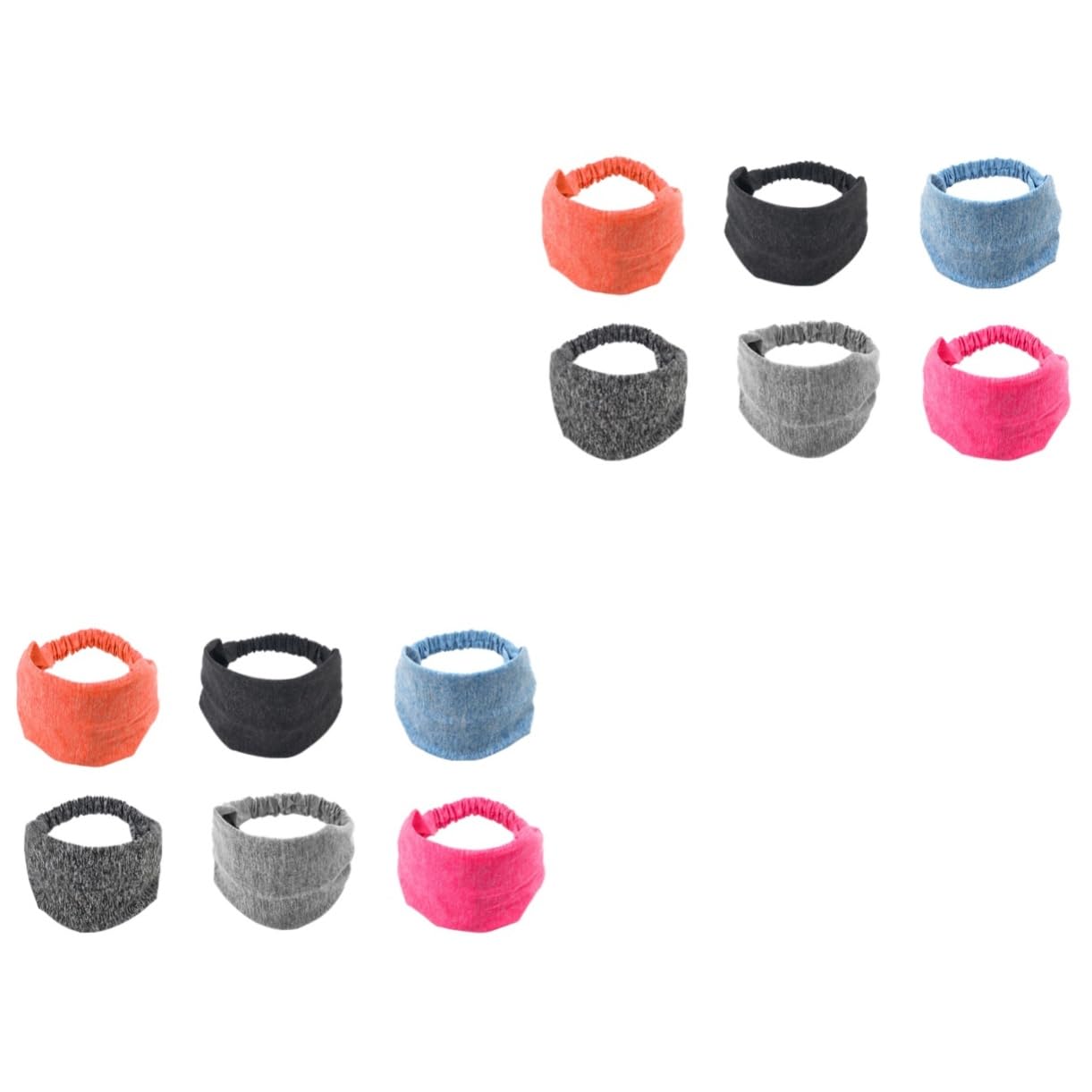 FOMIYES 18 Stück Haargummis Für Damen Stirnbänder Schweiß-Stirnband Sport-Stirnband Damen-Stirnbänder Sport- Breitseiten- Elastisches Haarband -Haarband