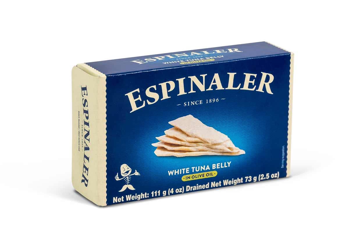 Espinaler Bonito White Tuna Belly in Olive Oil Classic Line, 120g