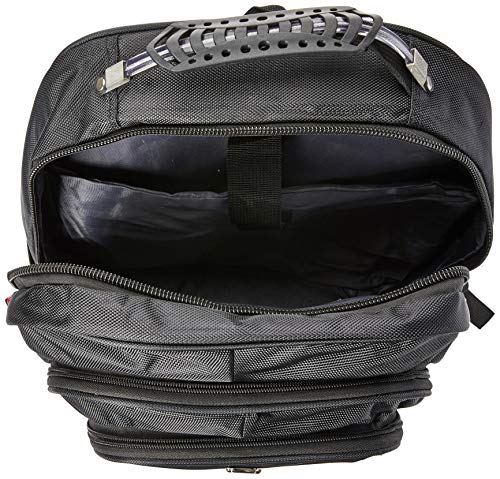 Mochila Executiva, Swissland, Unissex, Preto/Azul