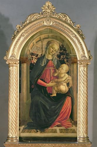 Impresiones de arte de La Signora delle Rose de Sandro Botticelli en 60x90cm