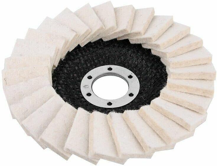 Polishing Wheel Accessories 2Pcs Wool Angle Grinder Buffing