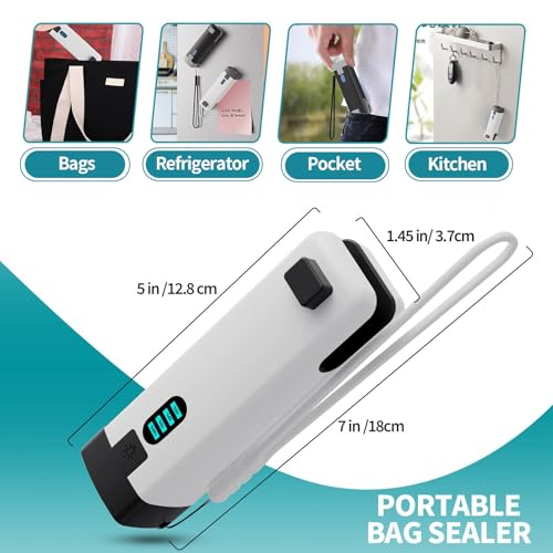 28% Off HSLGOVE 3-in-1 Mini Bag Sealer with Code 8X8JTUGZ - Image 5