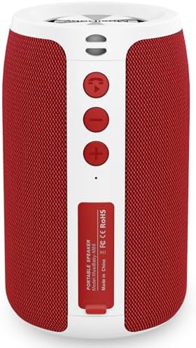 Bluetooth Speaker,MusiBaby Portable Wireless Speakers, Outdoor, Waterproof Speaker with Stereo Sound,Booming Bass,Dual Pairing,Bluetooth 5.3,24H Play,Speakers for Home,Party,Travel,Gifts