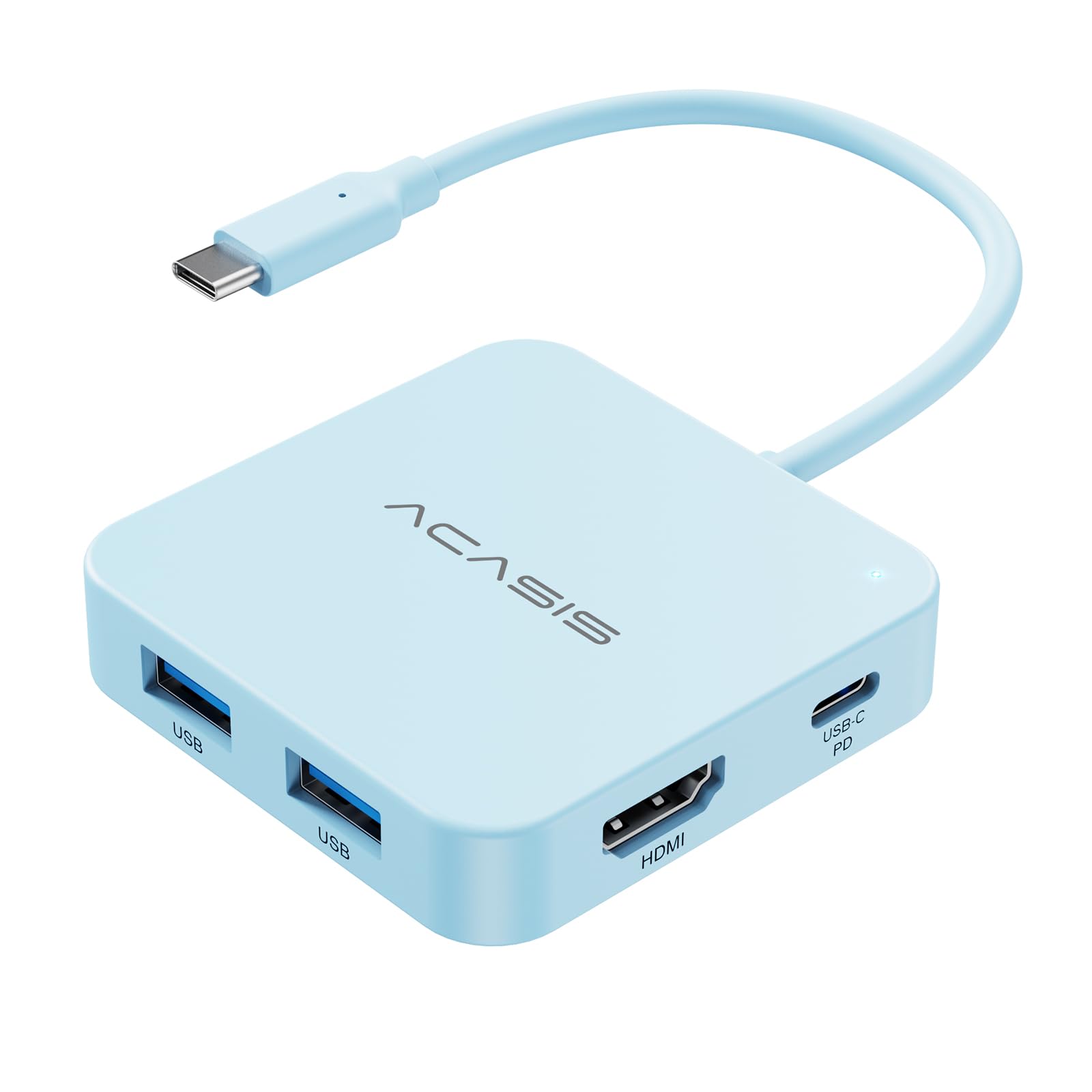 Amazon.com: USB C Hub, Multiport Adapter with 4K@60 HDMI, 100W
