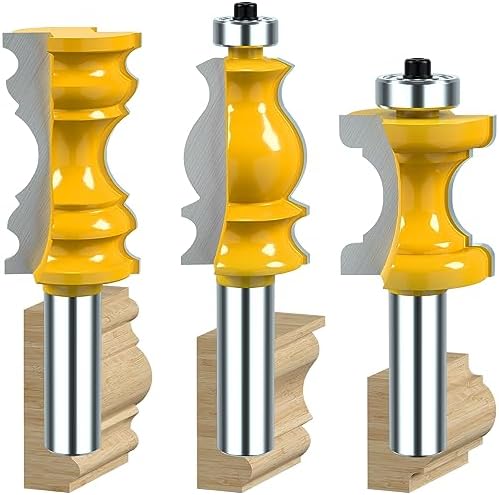 1/2 Inch Shank Architectural Molding Router Bit Woodworking Tools