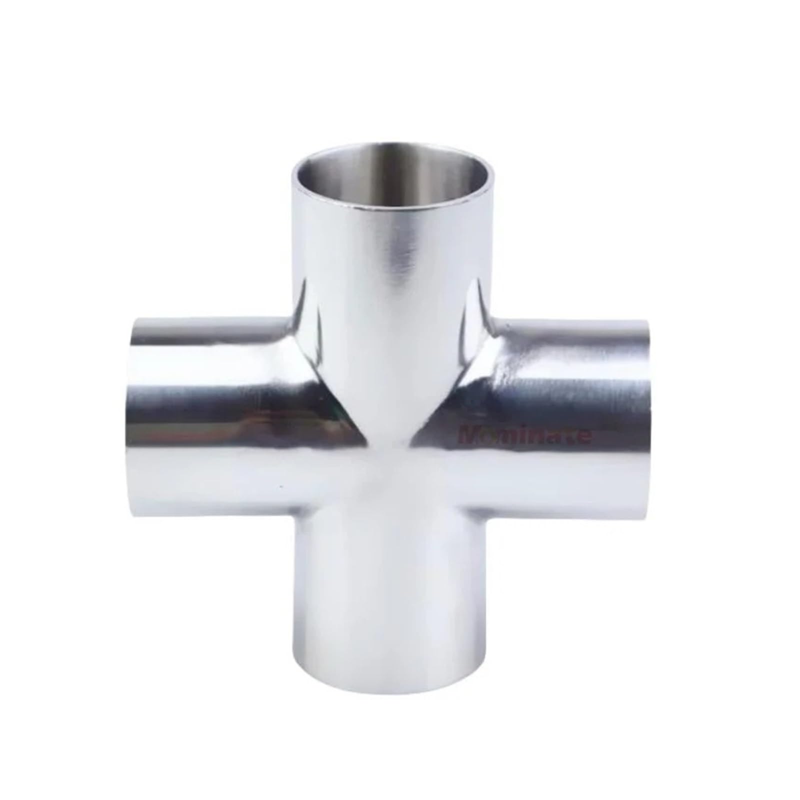 AARTERZZA Stainless Steel SS304 Pipe OD 102mm OD Butt Welded Cross 4 Way siding