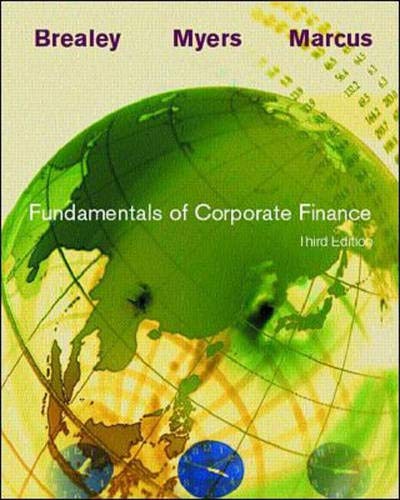 Fundamentals of Corporate Finance (Irwin Series in Finance, Insurance, and Real Estate.)