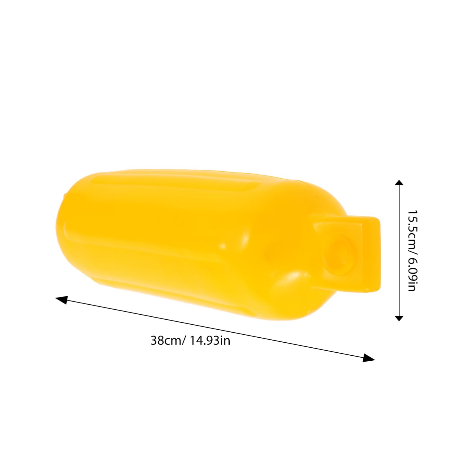 Toyvian Parabordo Gonfiabile per Yacht in PVC, Protezione Attracco Giallo
