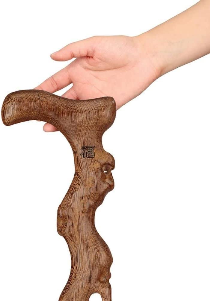 Ręcznie robiona laska do chodzenia, skręcone drewno hikory, trwały i stylowy design unisex, idealna do wspomagania mobilności i wyjątkowy prezent