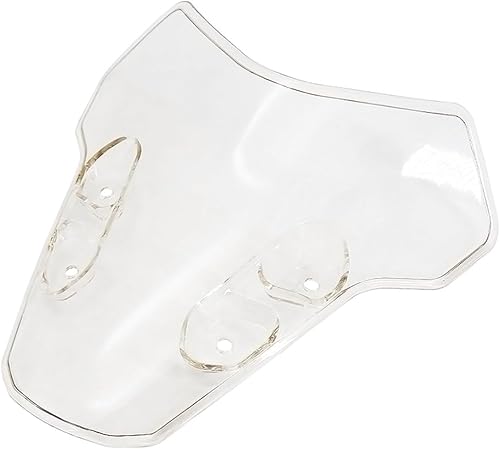 New 2 Colors Windshield WindScreen Double Bubble Motorcycle Accessories Compatible with MT07 MT 07 MT-07 Mt07 Mt 07 2021 2022 (Color : Transparent,