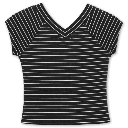 Speechless Girls' Raglan V Neck Tee2