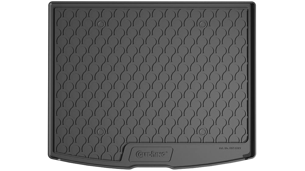 Gledring Tappeto Bagagliaio in Rubbasol (Gomma) Compatibile con BMW Serie 2 (U06) Active Tourer 2021- (con sedili Posteriori fissi)