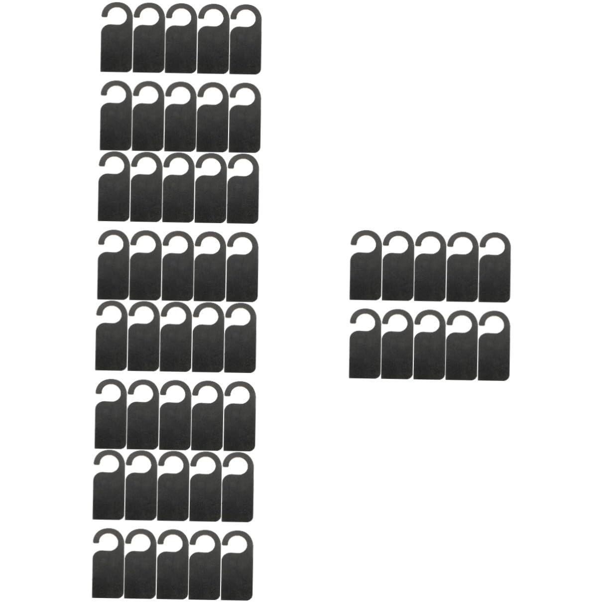 Alipis Carteles De Puerta De Madera Colgantes Para Decoración Diy Tiendas Y Oficinas 10 Piezas X 5