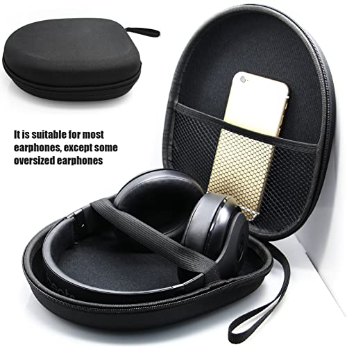 Carrying Headphone Case Headset Travel Bag for Sony for Alice,for AKG for Pioneer for SENNHEISER for Goethe for LeTV etc (Black) - Image 2
