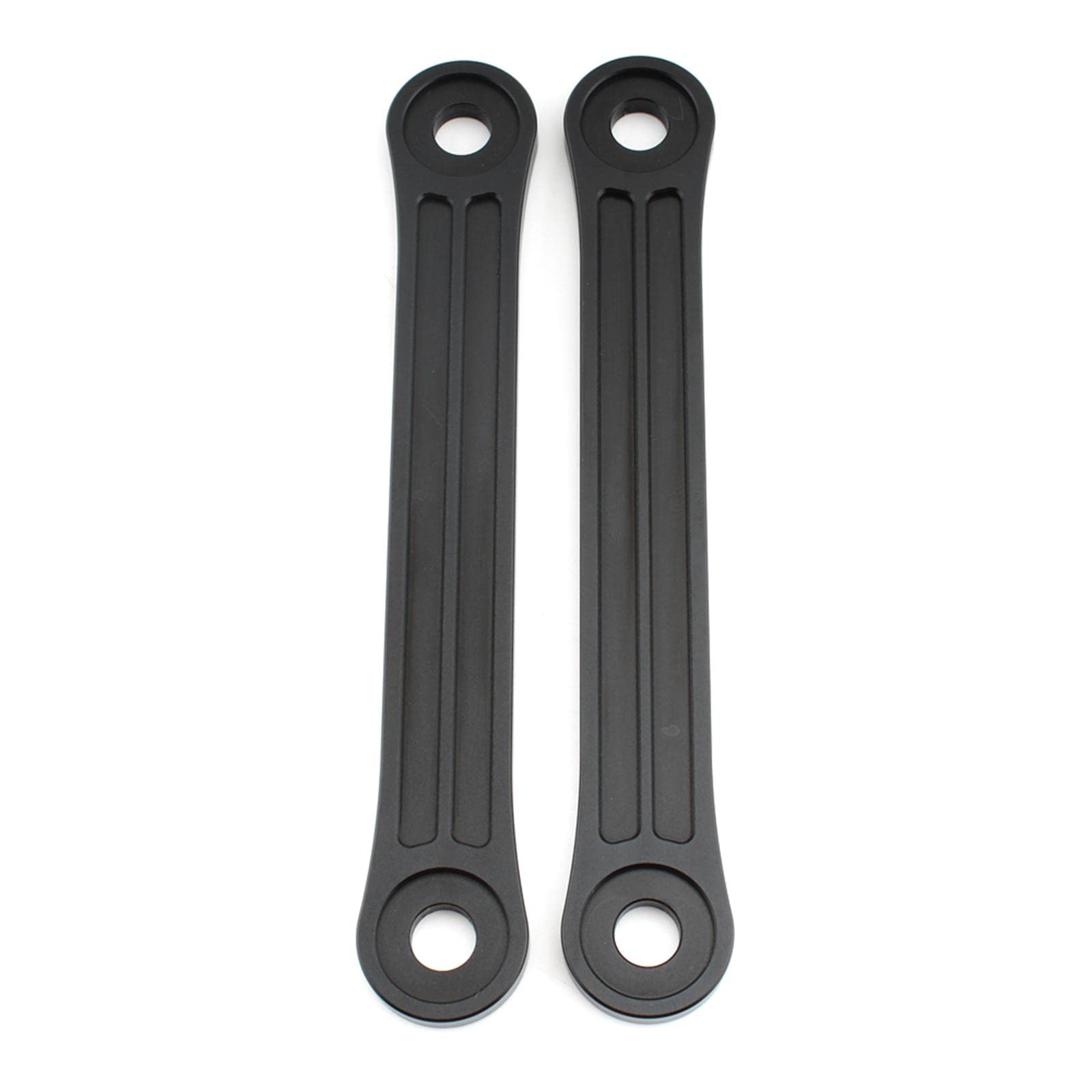 Kit De Descenso Kit de Enlaces de Descenso para Motocicleta de 2 Piezas | Piezas de repuesto de suspensión Kits de enlace de alta caída negros