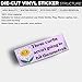 These Curbs aren't Going to Hit Themselves Car Stickers, Cute Stickers for Water Bottles, Skateboards and Notebooks, Laptop Kindle and Funny Stickers for Adults, Size 6