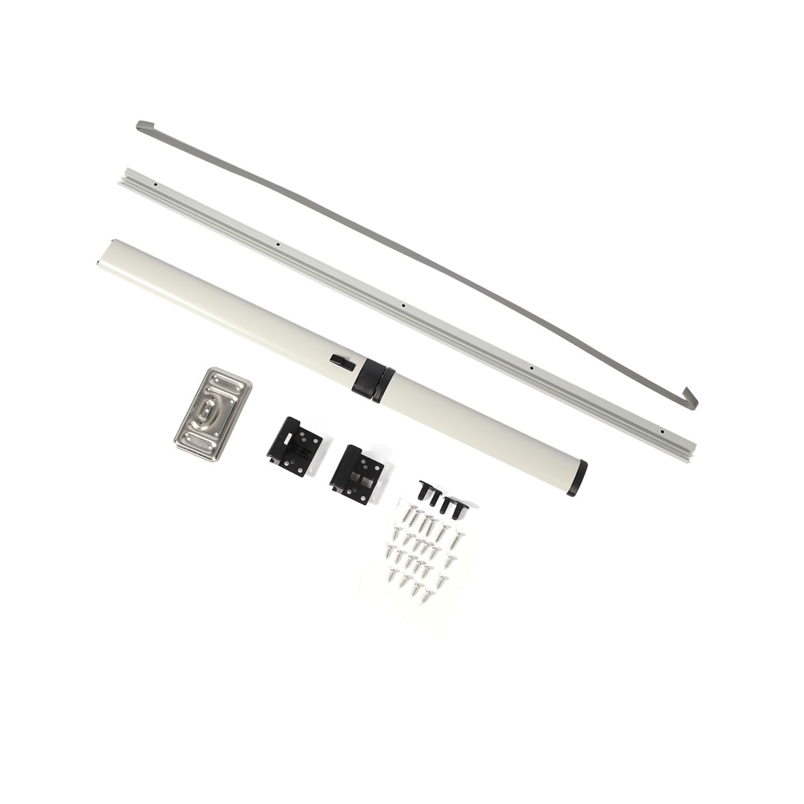 Pata de Mesa Plegable para Vehículos Recreativos, Soporte Resistente de para Autocaravana, Caravana y Más, 28,7 Pulgadas