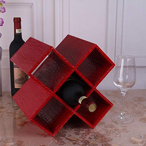 Soporte para botellas de vino negro con 3 compartimentos miniatura 5