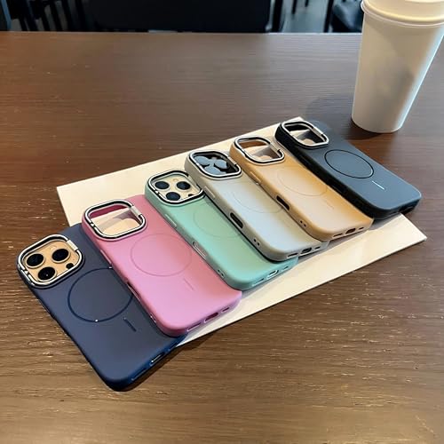 Coque antichoc iPhone 16 Pro Max magnétique contre les chutes étui vert