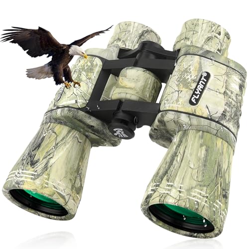 Image of 20x50 High Powered Binoculars for Adults, Waterproof Binoculars with Low Light Vision for Bird Watching Hunting Camping Travel Cruise Hiking Sports Stargazing, Unique Gifts for Men