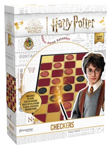 Goliath Games 923127 Harry Potter Dame | Goliath Kinder ab 6 Jahren | Für 2 Spieler, Mehrfarbig, Einheitsgröße