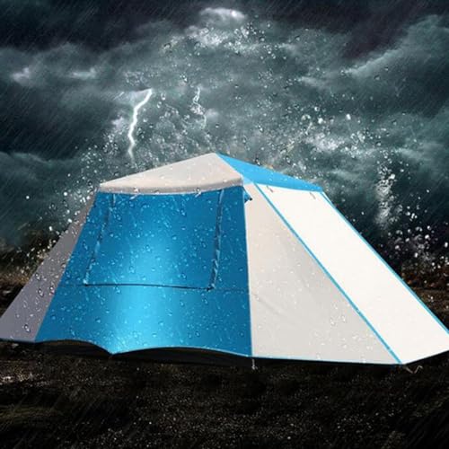 Carpa grande familiar instantánea azul 5-8 personas miniatura 3