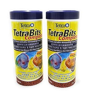 Tetra Bits Complete Fish Food Flake for All Life Stages of Fishes, (93 g, Pack of 2 Pieces)