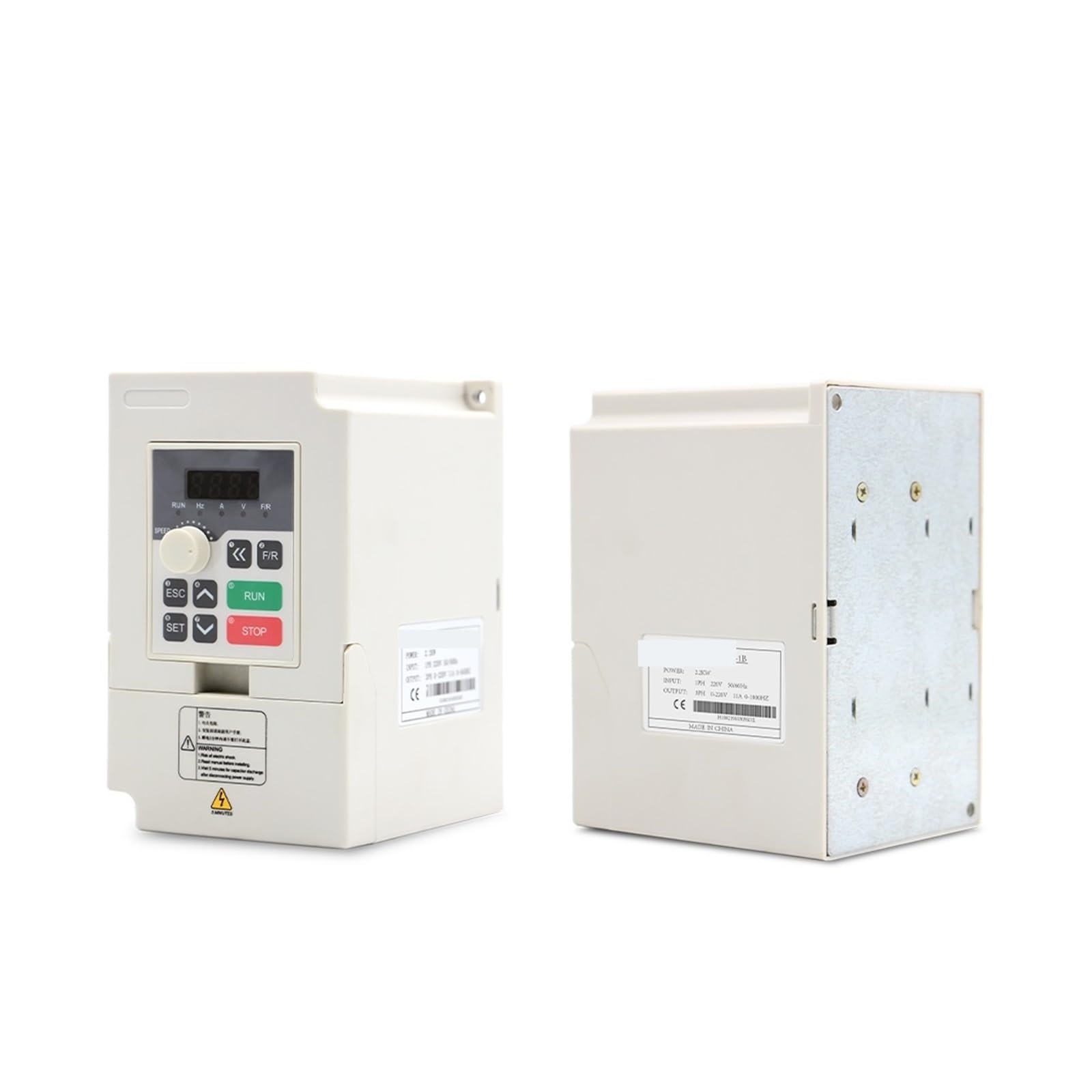 Azionamento a frequenza variabile Machine110/220 1.5kw VFD Azionamento a frequenza variabile 2.2kw Vector Inverter Controllo velocità motore Frequenza 0-1000Hz Alte prestazioni(1.5KW)