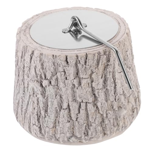 Abaodam 1 Juego Mini Fire Pit Portátil Camping Calentador de Mano Interior y Exterior Completo con Tapa Inoxidable