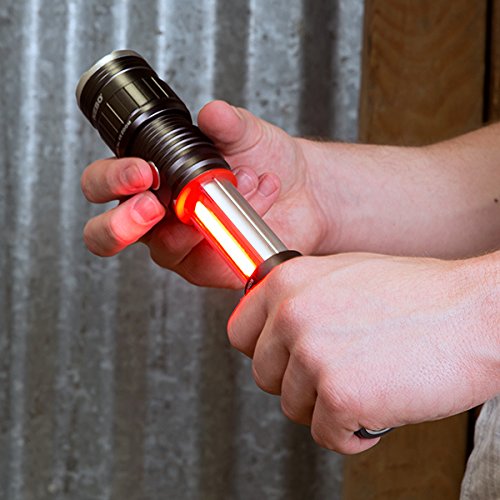 EdisonBright Nebo 6525 Slyde+ (Plus) 300 Lumen LED flashlight/Worklight with 4 X AAA alkaline batteries. Dual light sources. Magnetic Base: Buy Online at Best Price in UAE