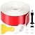 Flexible Baseboard Trim Molding, 4inch x 40ft Easy Install Peel and Stick Wall Molding Trim Kit with Caulk Tape & Caulking Tool Included, Transform Spaces with Vinyl Self-Adhesive Rubber Baseboard