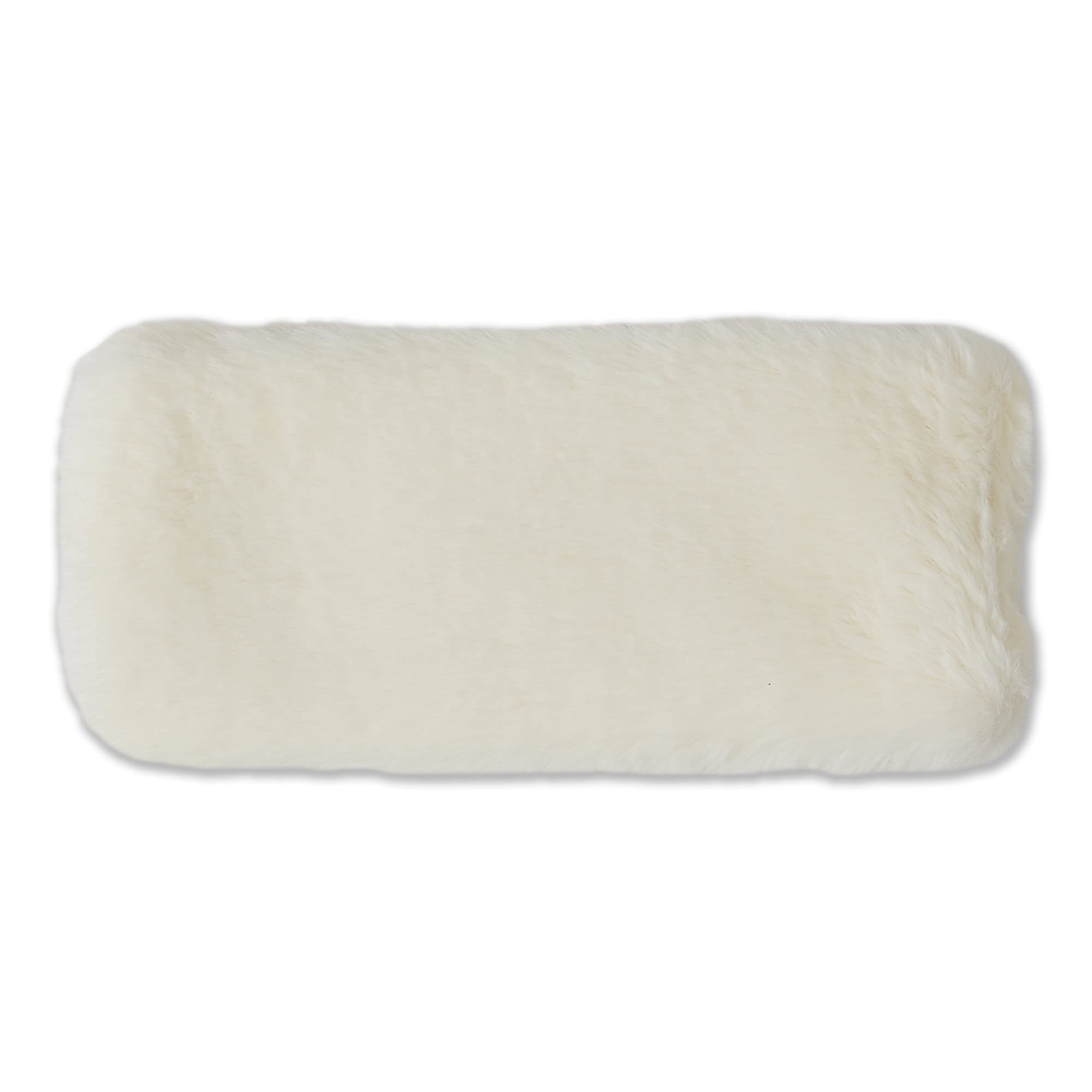 BuckyHot & Cold Therapy Spa Collection, Reversible Ultra Luxe Eye Pillow, Plush Cream
