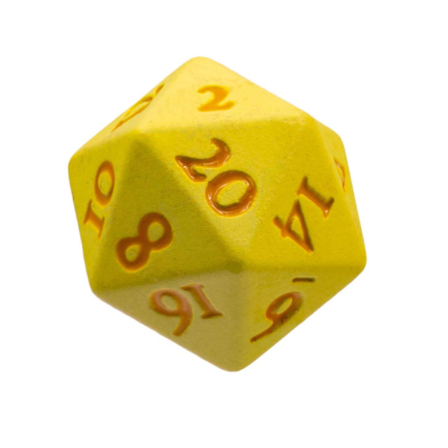 Amazon.com: Ultra PRO - Vivid Heavy Metal Dice Set Yellow 2ct - Up