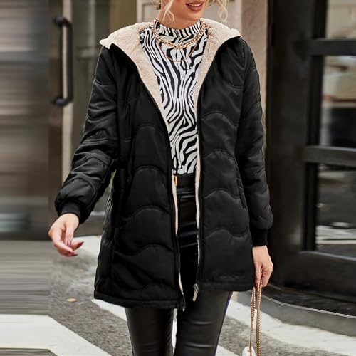 Blouson mode forme ondulée pour rester au chaud sans s'encombrer