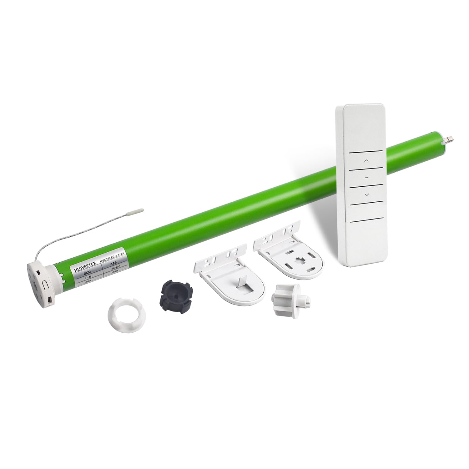 5V USB-C Tubular Motor Blinds Kit Retrofit Motorized Roller Blind with Remote Control, Rechargeable Smart Blinds for Windows