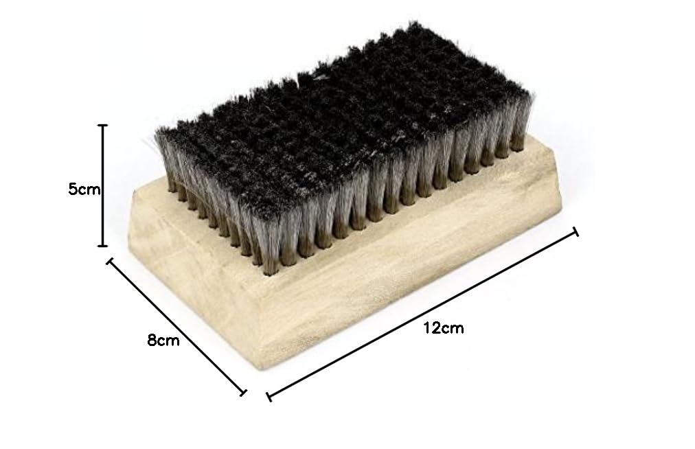 sourcing map 11 cm de cepillo de alambre de acero inoxidable para rodillo Anilox limpieza