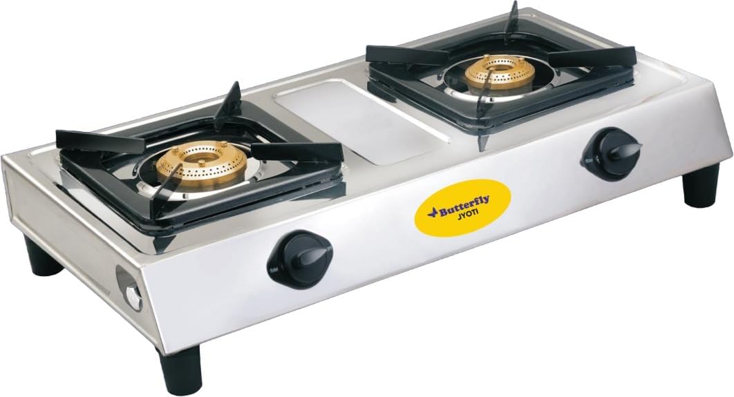 Butterfly Jyoti 2B Stainless Steel Gas Stove | 100% Brass Burner| 2 Year Warranty (Silver), Manual-image-14