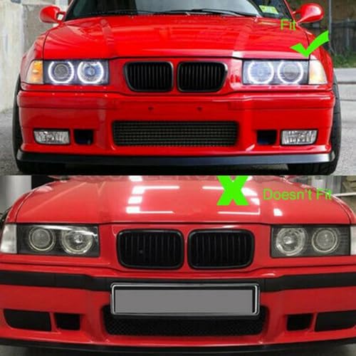 Grille Capot E36 pour Remplacer une Calandre Cassée de BMW 318i à 328i - 6